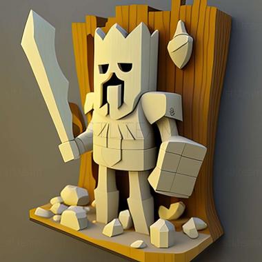 3D model Castle Crashers Remastered game (STL)